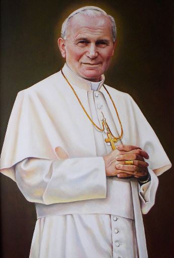 «Человеко-Бог Нового Мира», разговор с Отцом, Папой Иоанном Павлом II