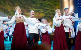  19 марта 2016 года  концерт Русского народного хора имени М.Е.Пятницкого в  Доме Музыки
